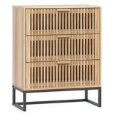 Vidaxl dressoir 60x30x75 cm bewerkt hout