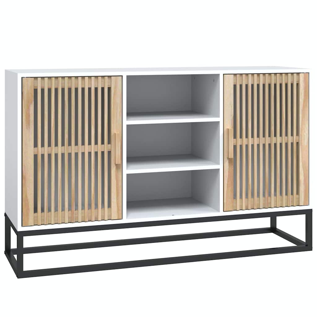 Vidaxl dressoir 105x30x65 cm bewerkt hout wit