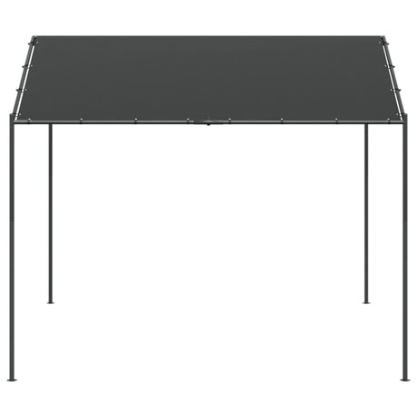 Vidaxl Gartenpavillon 3x3 m Stahl und Stoff Anthrazit