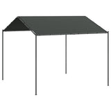 Vidaxl Gartenpavillon 4x4 m Stahl und Stoff Anthrazit