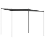 Vidaxx Pavillon 3x3 m 180 g m² Stoff und Stahl Anthrazit