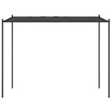 Vidaxx Pavillon 3x3 m 180 g m² Stoff und Stahl Anthrazit
