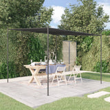 Vidaxx Pavillon 3x3 m 180 g m² Stoff und Stahl Anthrazit