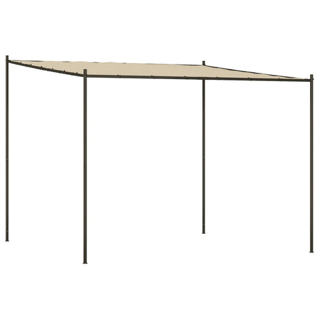 Vidaxx Pavillon 3x3 m 180 g m² Stoff und Stahl Beige