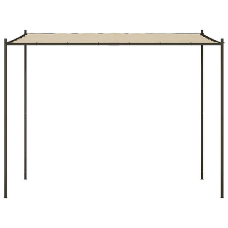 Vidaxx Pavillon 3x3 m 180 g m² Stoff und Stahl Beige