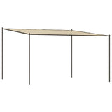Vidaxx Pavillon 4x4 m 180 g m² Stoff und Stahl Beige
