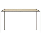 Vidaxx Pavillon 4x4 m 180 g m² Stoff und Stahl Beige