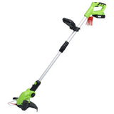 VidaXL 4-teiliges kabelloses Gartenwerkzeug-Set mit Ladegeräten und Akkus
