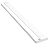 Vidaxl Walkschep für Gehen -in Duschwand 115 cm Aluminium Weiß