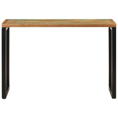 Vidaxl wandtafel 110x35x75 cm massief gerecycled hout