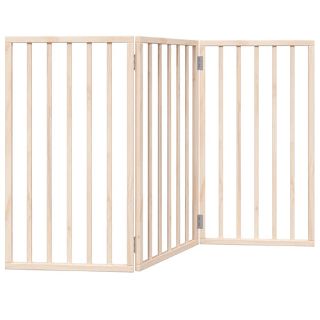 Vidaxx faltbares Hundegitter 3 Paneele 150 cm Pappelholz