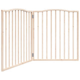 Vidaxx faltbares Hundegitter 2 Paneele 160 cm Pappelholz