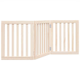 Vidaxx faltbares Hundegitter 3 Paneele 150 cm Pappelholz