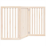 Vidaxx faltbares Hundegitter 3 Paneele 150 cm Pappelholz
