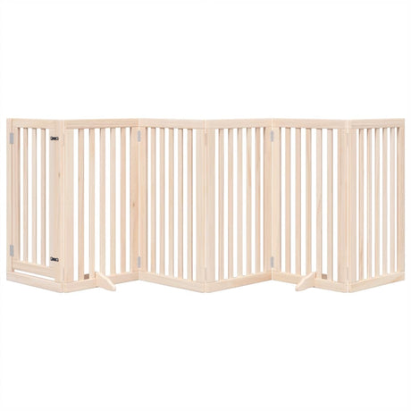 Vidaxx faltbares Hundegitter 6 Paneele 300 cm Pappelholz