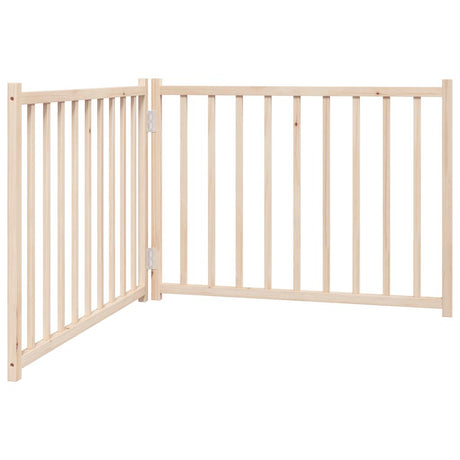 Vidaxl faltbares Hundegitter 2 Paneele 160 cm aus massivem Kiefernholz