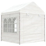 Vidaxx Pavillon mit Dach 2,28x2,23x2,69 m Polyethylen weiß
