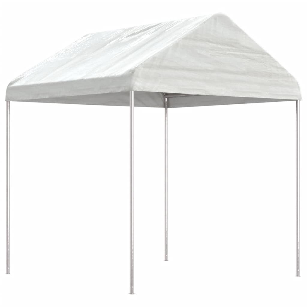 Vidaxx Pavillon mit Dach 2,28x2,23x2,69 m Polyethylen weiß