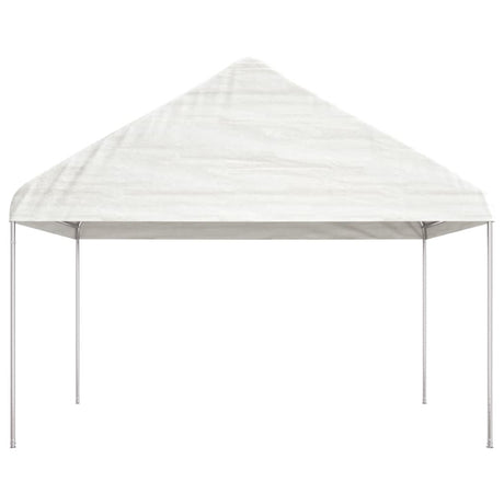 Vidaxx Pavillon mit Dach 4,08x2,23x3,22 m Polyethylen weiß