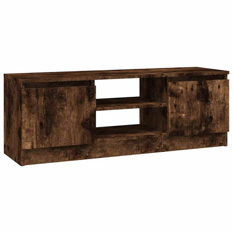 Vidaxl tv-meubel met deur 102x30x36 cm gerookt eikenkleurig