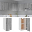 Vidaxl bovenkast lyon 29,5x31x60 cm grijs sonoma eikenkleurig