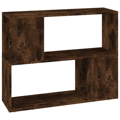 Vidaxl boekenkast kamerscherm 80x24x63 cm gerookt eikenkleurig