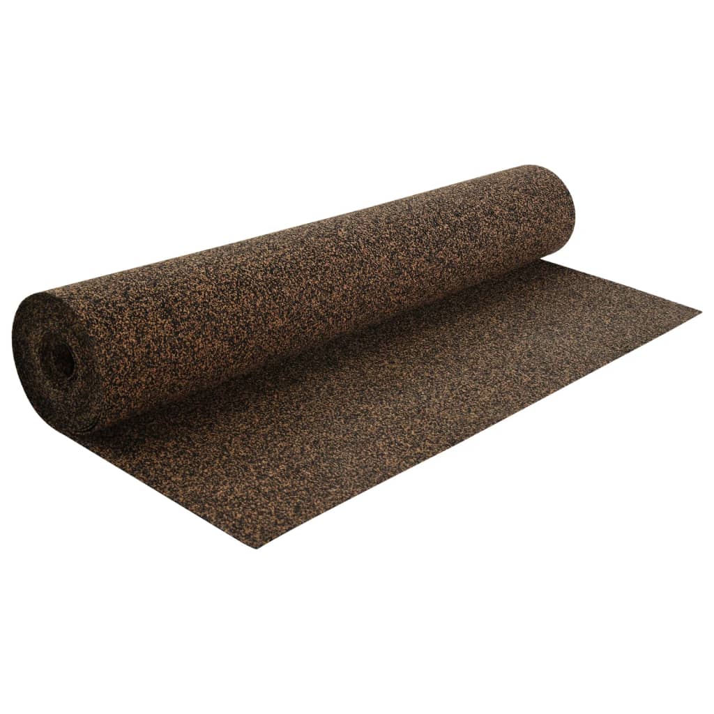 VidaXL Korkrolle 100x500 cm 5 mm Gummi