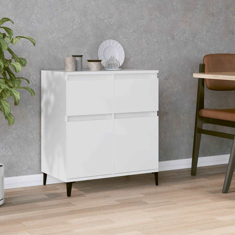 Vidaxl dressoir 60x35x70 cm bewerkt hout wit