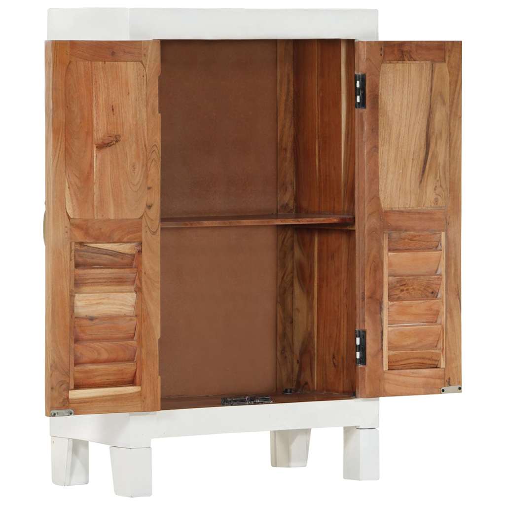Vidaxl dressoir 55x30x90 cm massief acaciahout