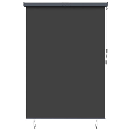 Vidaxl rolgordijn antracietkleurig 180 x 250 cm stof en aluminium