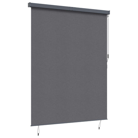 Vidaxl rolgordijn antracietkleurig 200 x 250 cm stof en aluminium