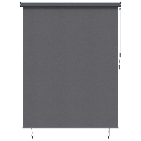 Vidaxl rolgordijn antracietkleurig 200 x 250 cm stof en aluminium