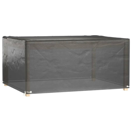 Vidaxl tuinmeubelhoezen 2 st 8 oogjes rechthoekig 180x135x80 cm