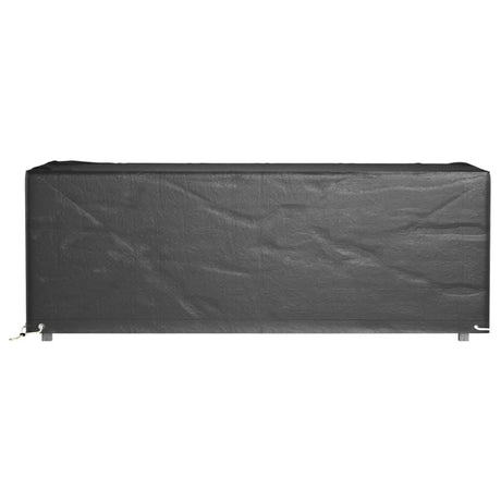 Vidaxl tuinmeubelhoezen 2 st 8 oogjes rechthoekig 192x82x65 cm