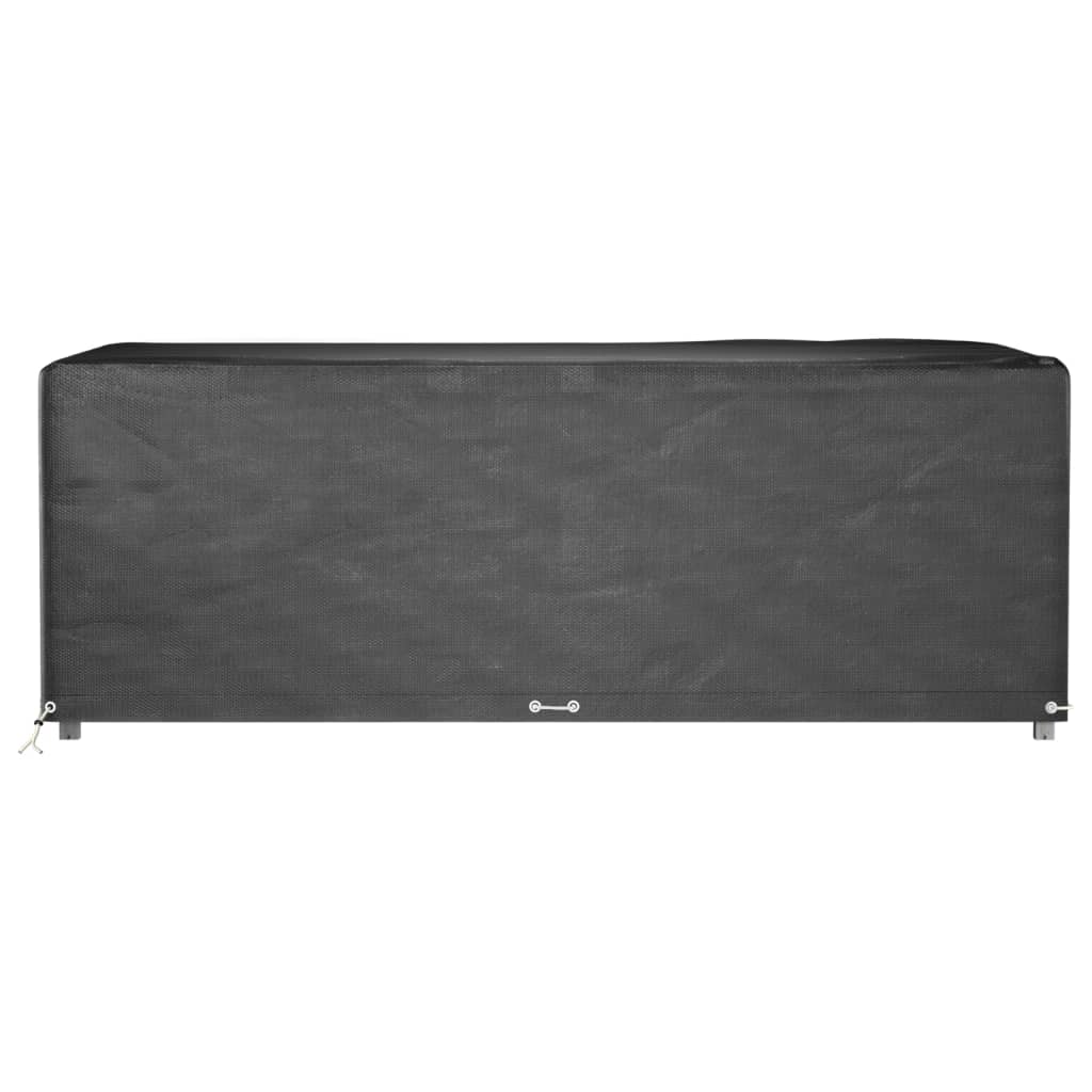 Vidaxl tuinmeubelhoezen 2 st 12 oogjes rechthoekig 213x132x75 cm