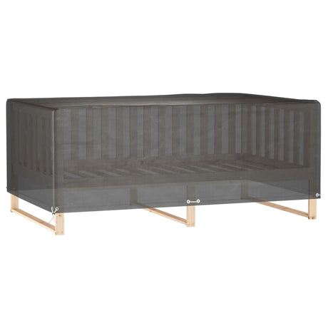 Vidaxl tuinmeubelhoezen 2 st 12 oogjes rechthoekig 227x152x65 cm