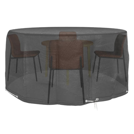Vidaxl tuinmeubelhoezen met 10 oogjes 2 st rond ø 230x90 cm
