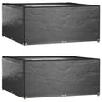 Vidaxl tuinmeubelhoezen 2 st 16 oogjes vierkant 250x250x90 cm