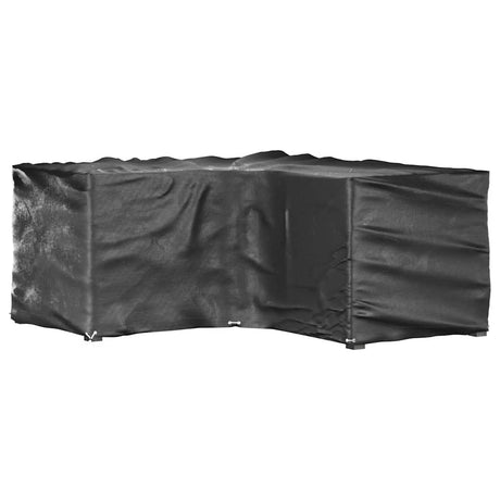 Vidaxl tuinmeubelhoezen l-vormig 2 st 12 oogjes 185x185x90 cm