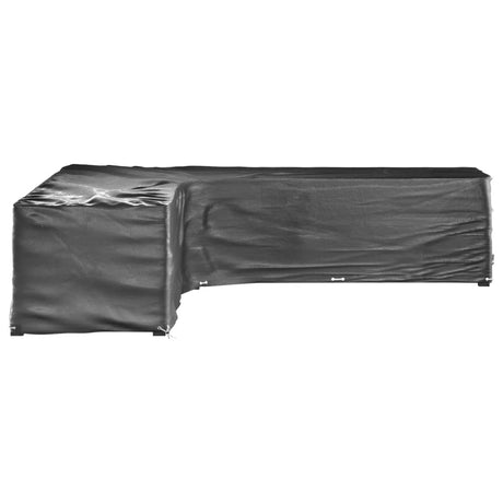 Vidaxl tuinmeubelhoezen l-vormig 2 st 20 oogjes 300x300x70 cm