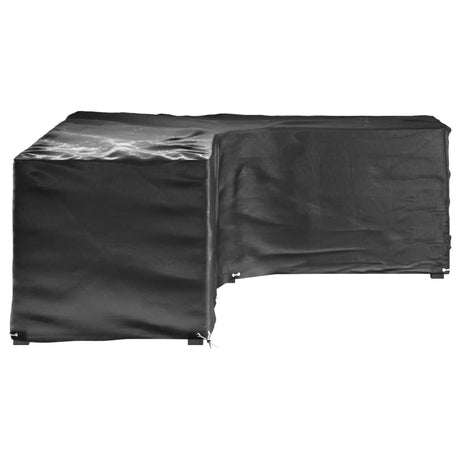 Vidaxl tuinmeubelhoezen l-vormig 2 st 18 oogjes 285x220x80 cm
