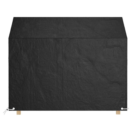 Vidaxl tuinbankhoezen 2 st 8 oogjes 160x70x70 88 cm polyetheen