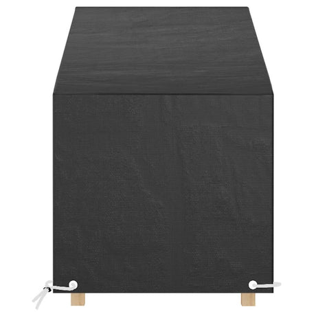 Vidaxl ligbedhoezen 2 st met 12 oogjes 200x65x35 60 cm polyetheen