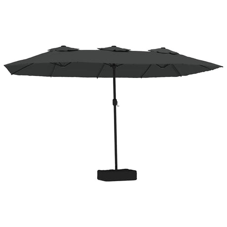 Vidaxx Sonnenschirm doppelt 449x265 cm Anthrazit