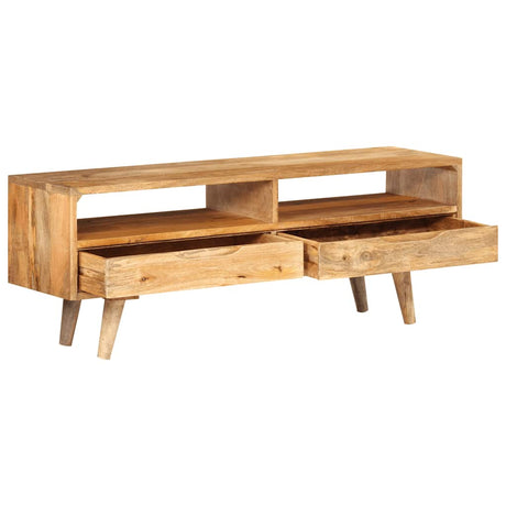 Vidaxl tv-meubel 110x30x41 cm massief mangohout