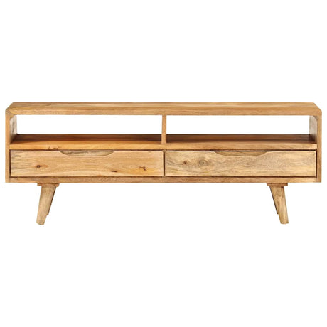 Vidaxl tv-meubel 110x30x41 cm massief mangohout