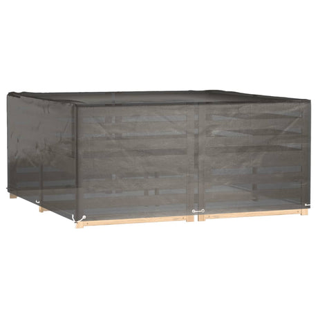Vidaxl tuinmeubelhoezen met 16 oogjes vierkant 205x205x90 cm