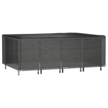 Vidaxl tuinmeubelhoes met 12 oogjes rechthoekig 240x180x80 cm