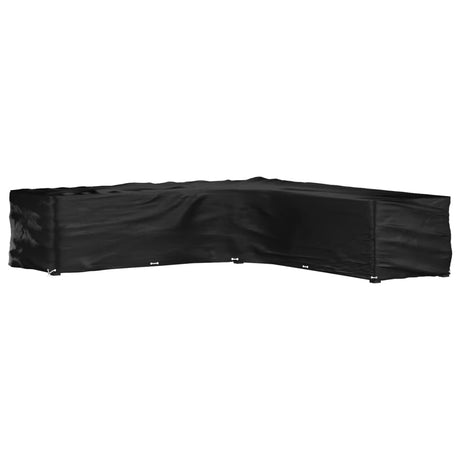 Vidaxl tuinmeubelhoezen met 20 oogjes l-vormig 300x300x70 cm