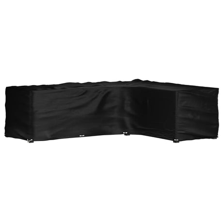 Vidaxl tuinmeubelhoezen met 18 oogjes l-vormig 285x220x80 cm
